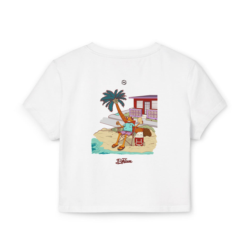 Concho en la playa en PR - Weltita Boricua Baby Tee
