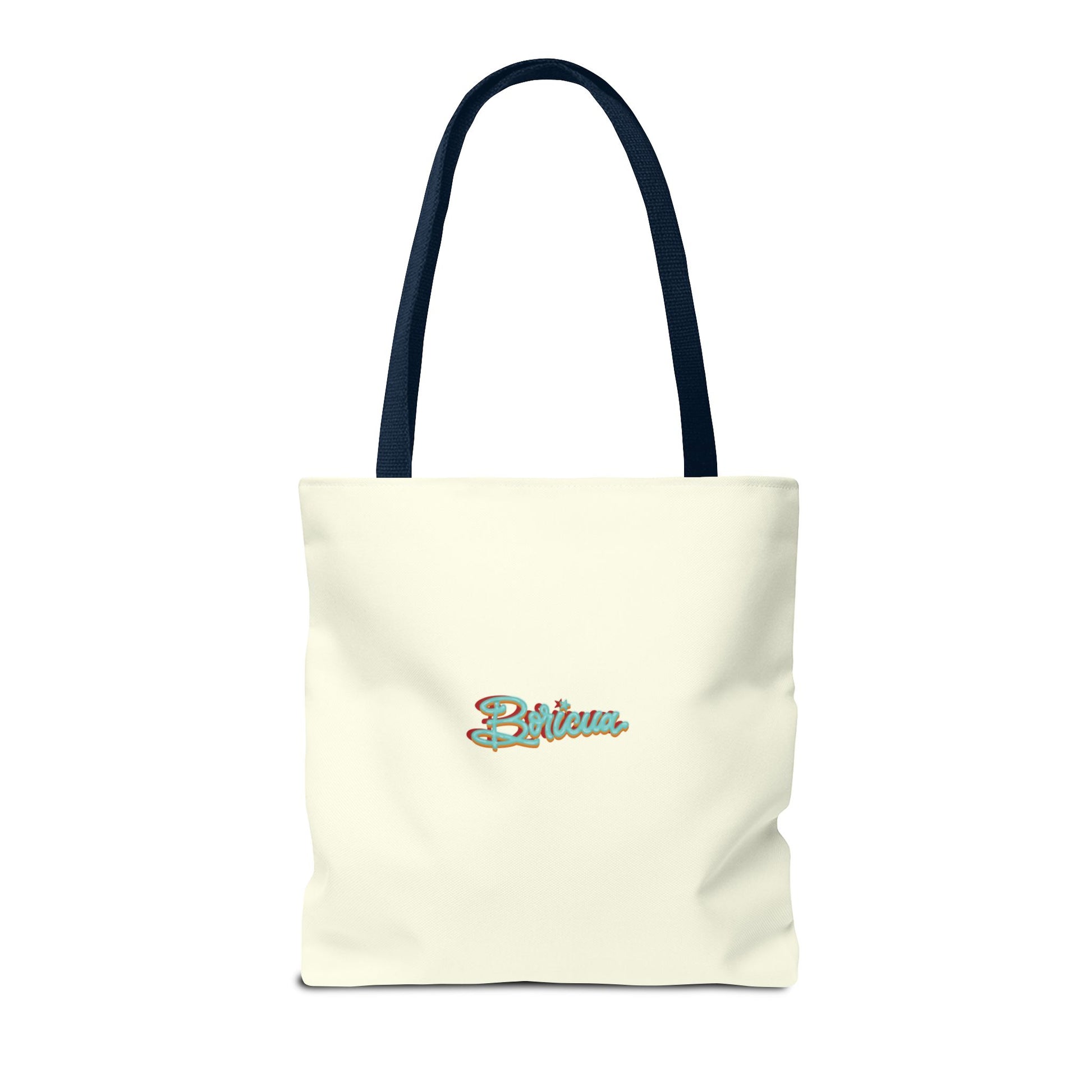 Cafe con Ron Tote Bag - Boricua (Crema)