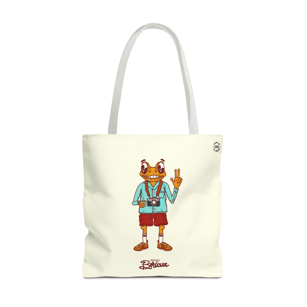 Concho Tote Bag - Boricua (Crema)