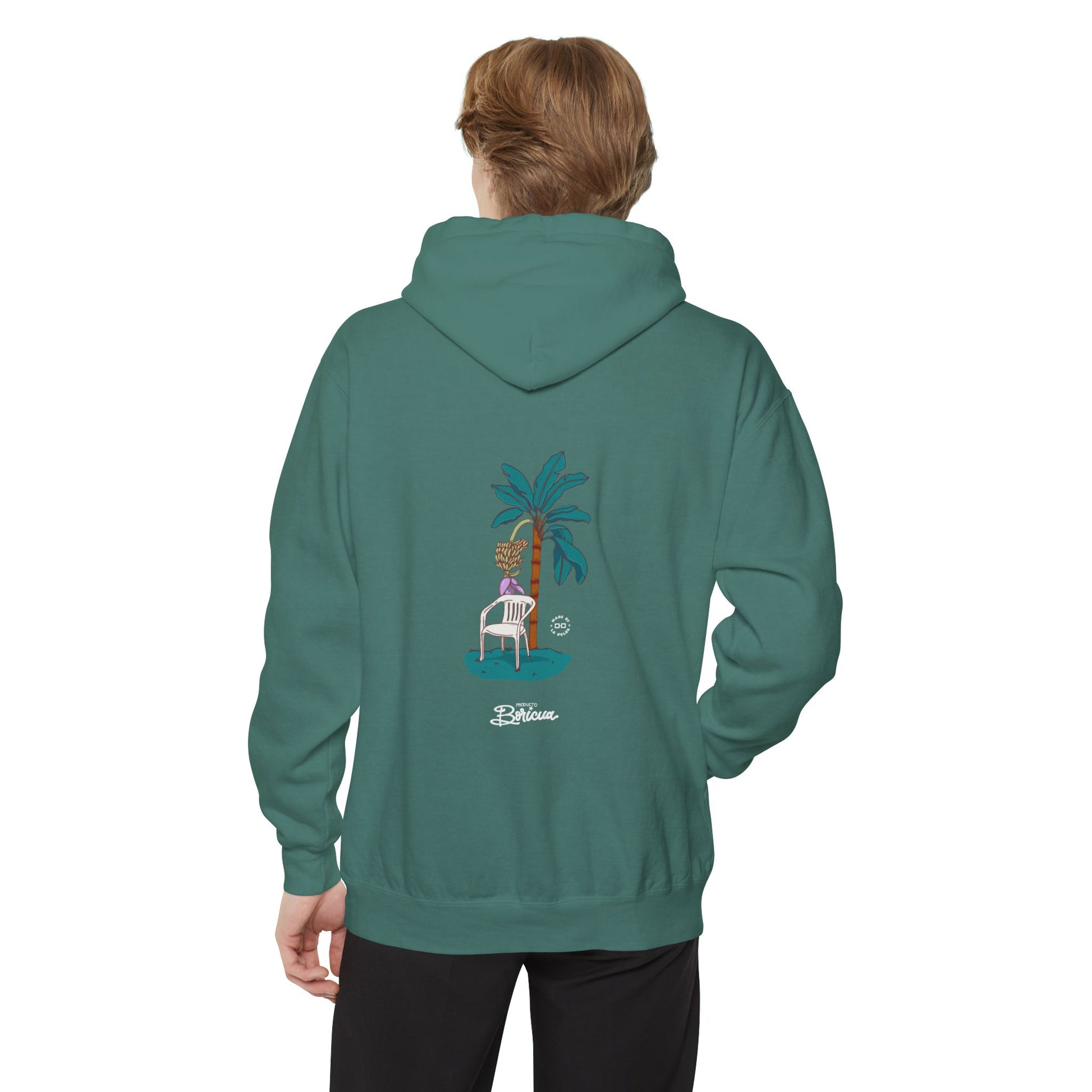 Mata de Plátano - Bandera Puerto Rico Hoodie
