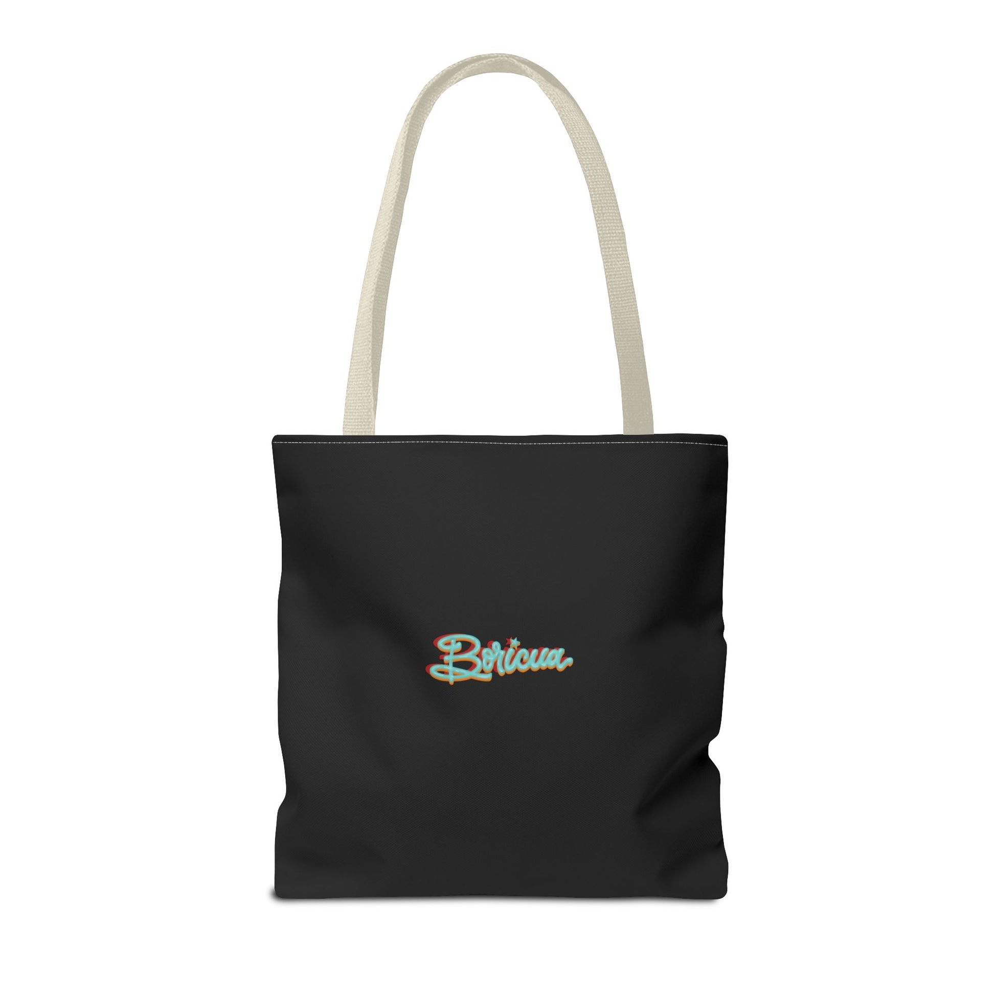 BB en La Mudanza Tote Bag - Boricua (Negro)