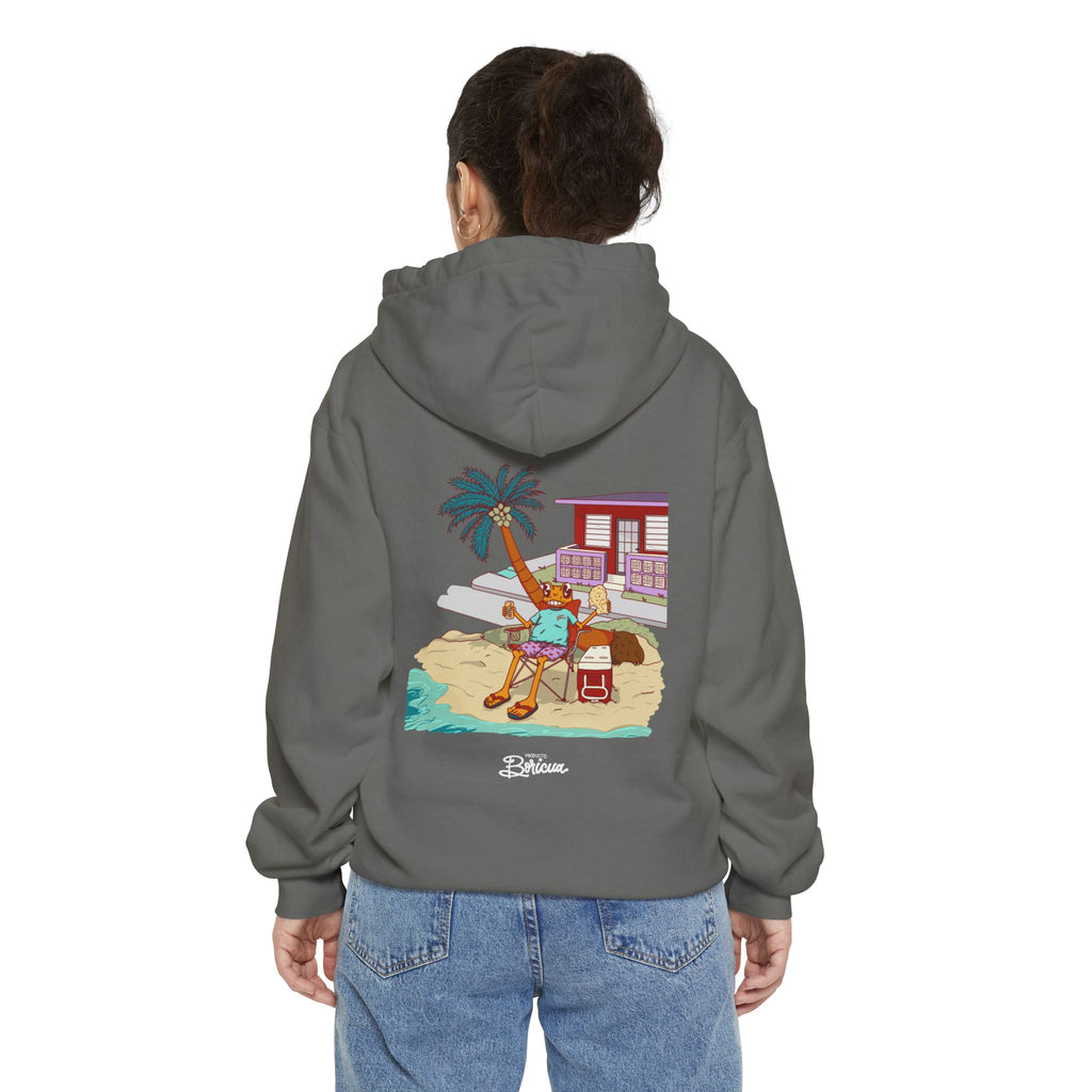 Concho en la playa de PR - Boricua Hoodie