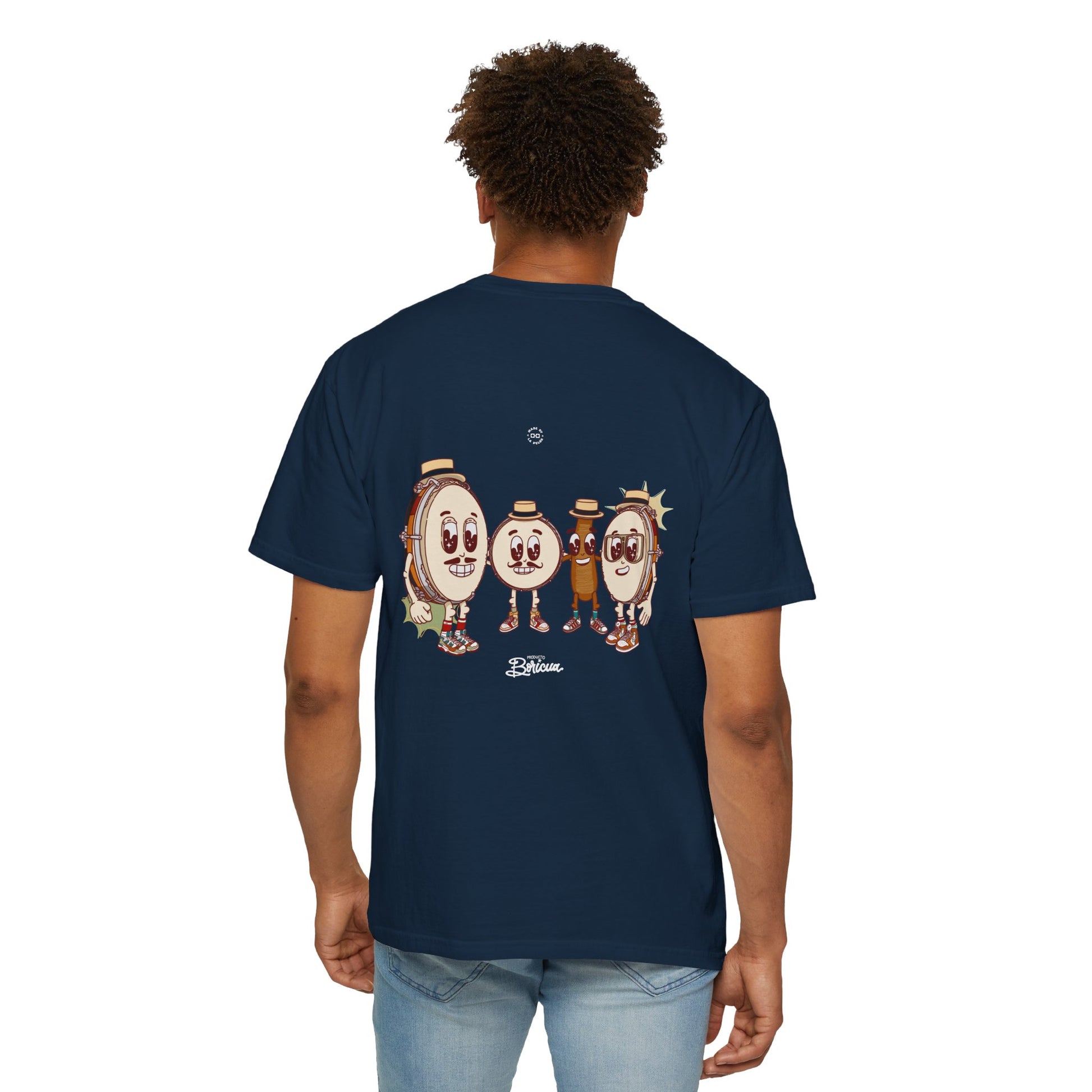 Los Pleneros - Bandera Puerto Rico T-Shirt