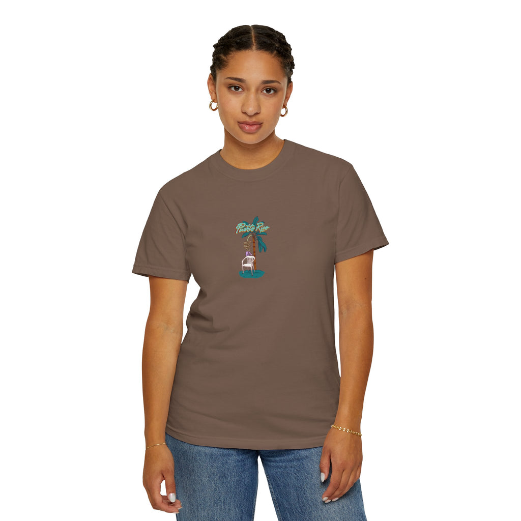 Mata de Plátano con Puerto Rico - T-Shirt