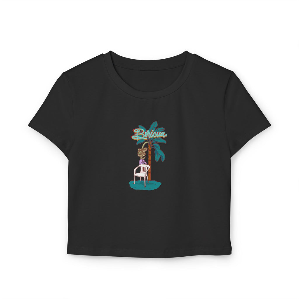 Mata de Plátano con Boricua - Baby Tee