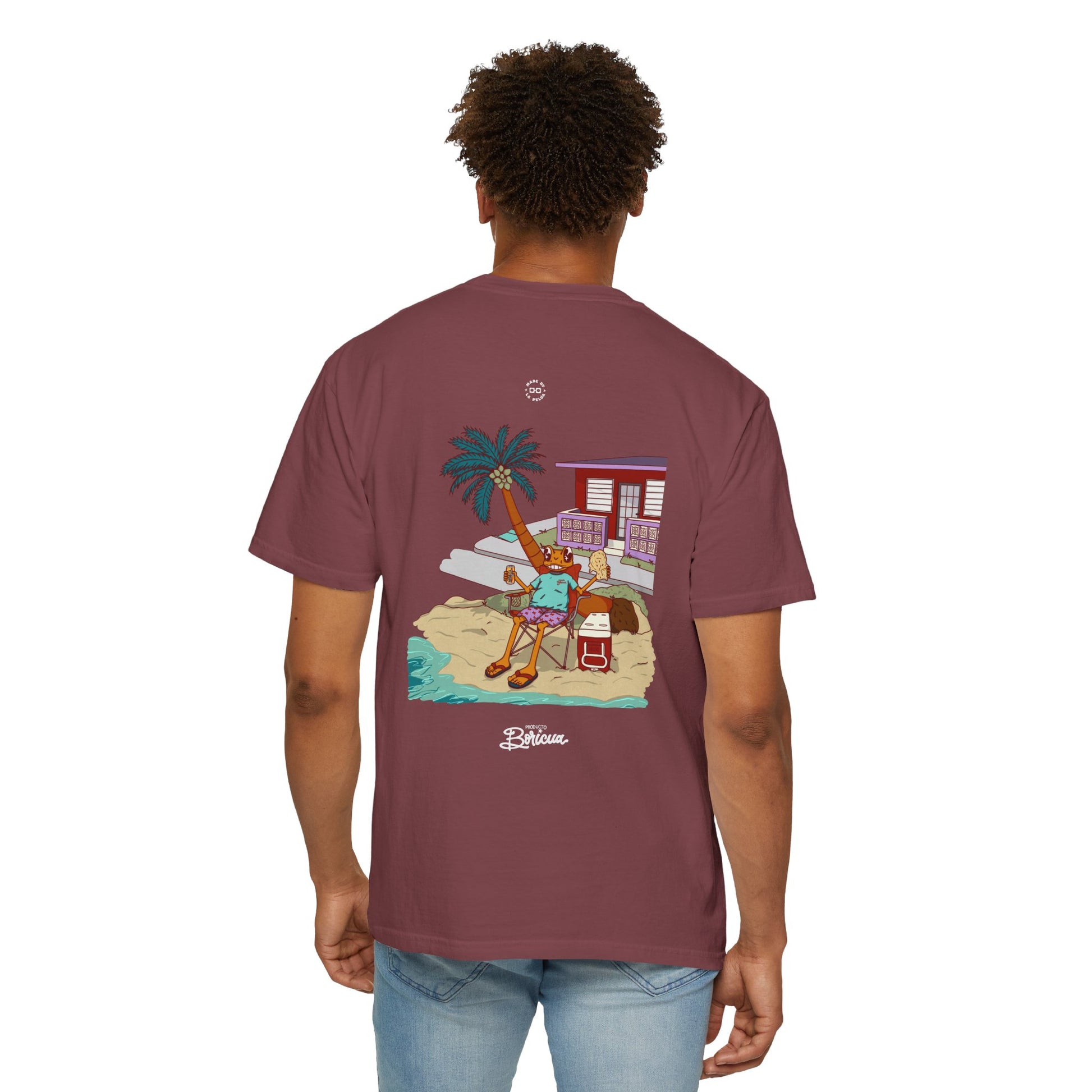 Concho en la playa en PR - Puerto Rico T-Shirt