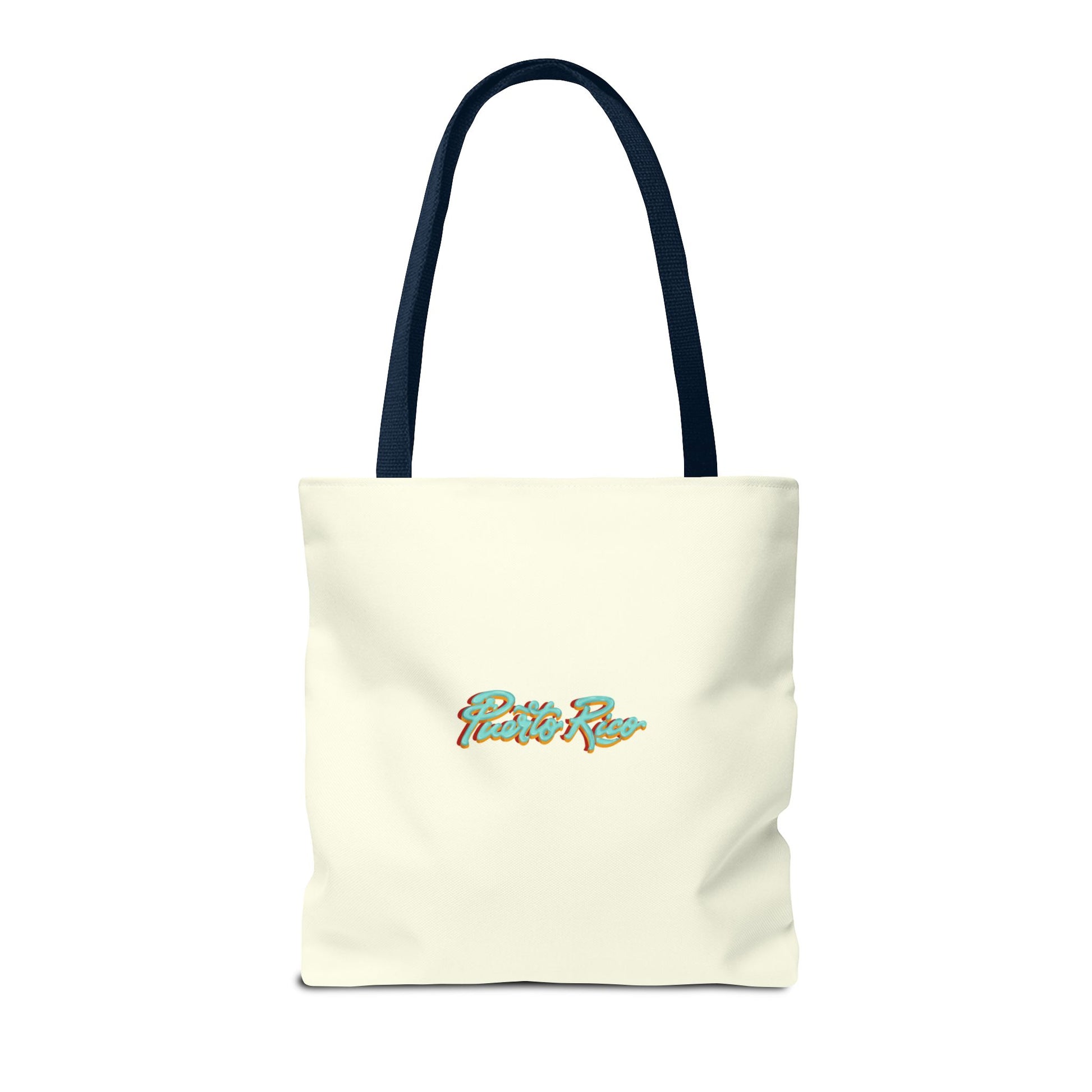 Pitorro de Coco Tote Bag - Puerto Rico (Crema)