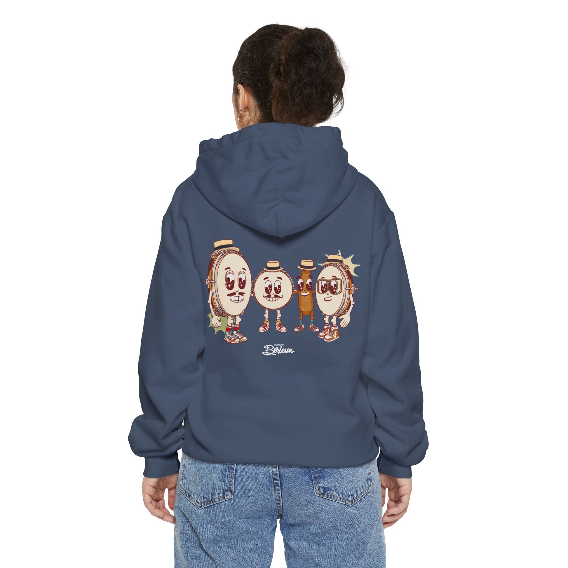 Los Pleneros - Bandera Puerto Rico Hoodie