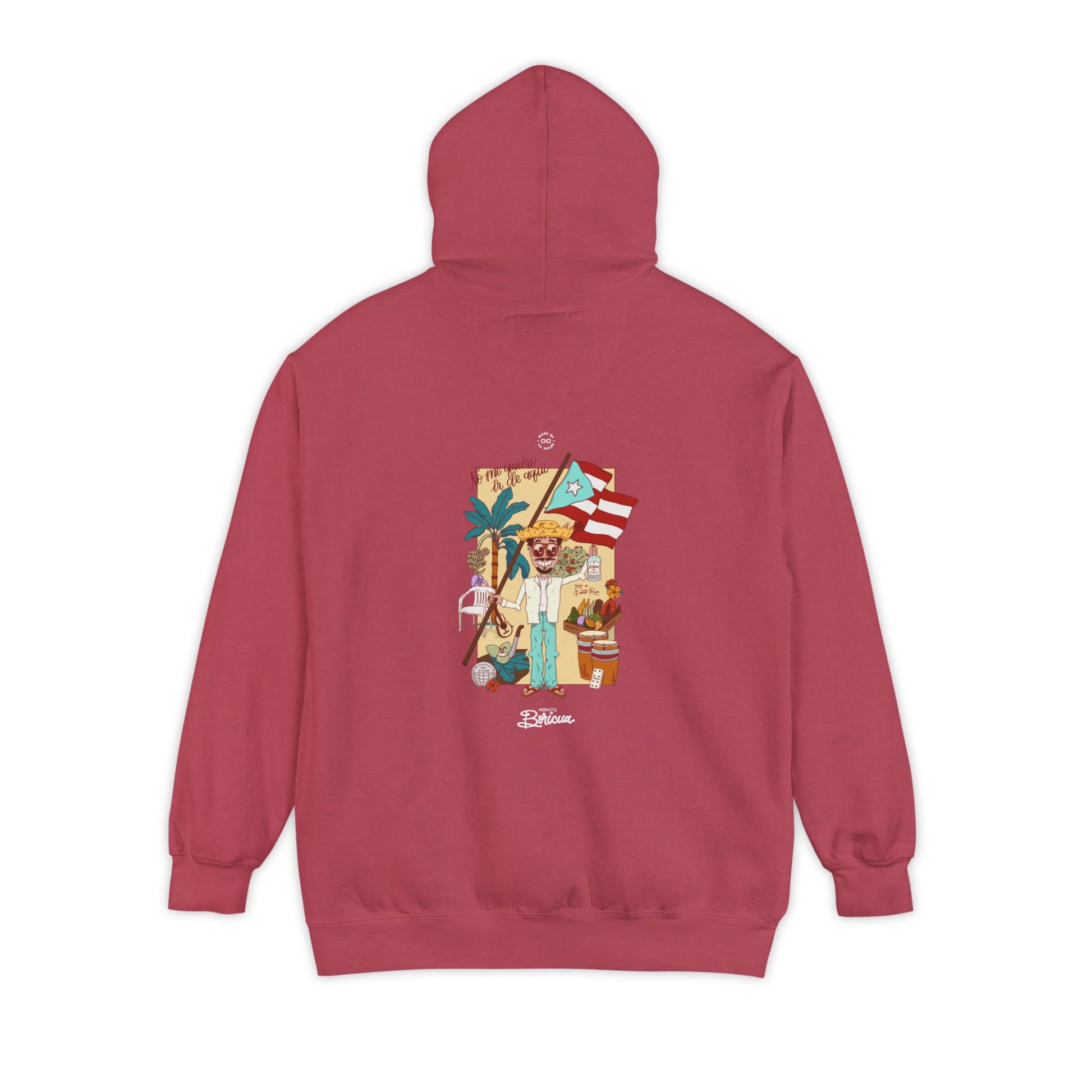 BB en La Mudanza - Bandera Puerto Rico Hoodie