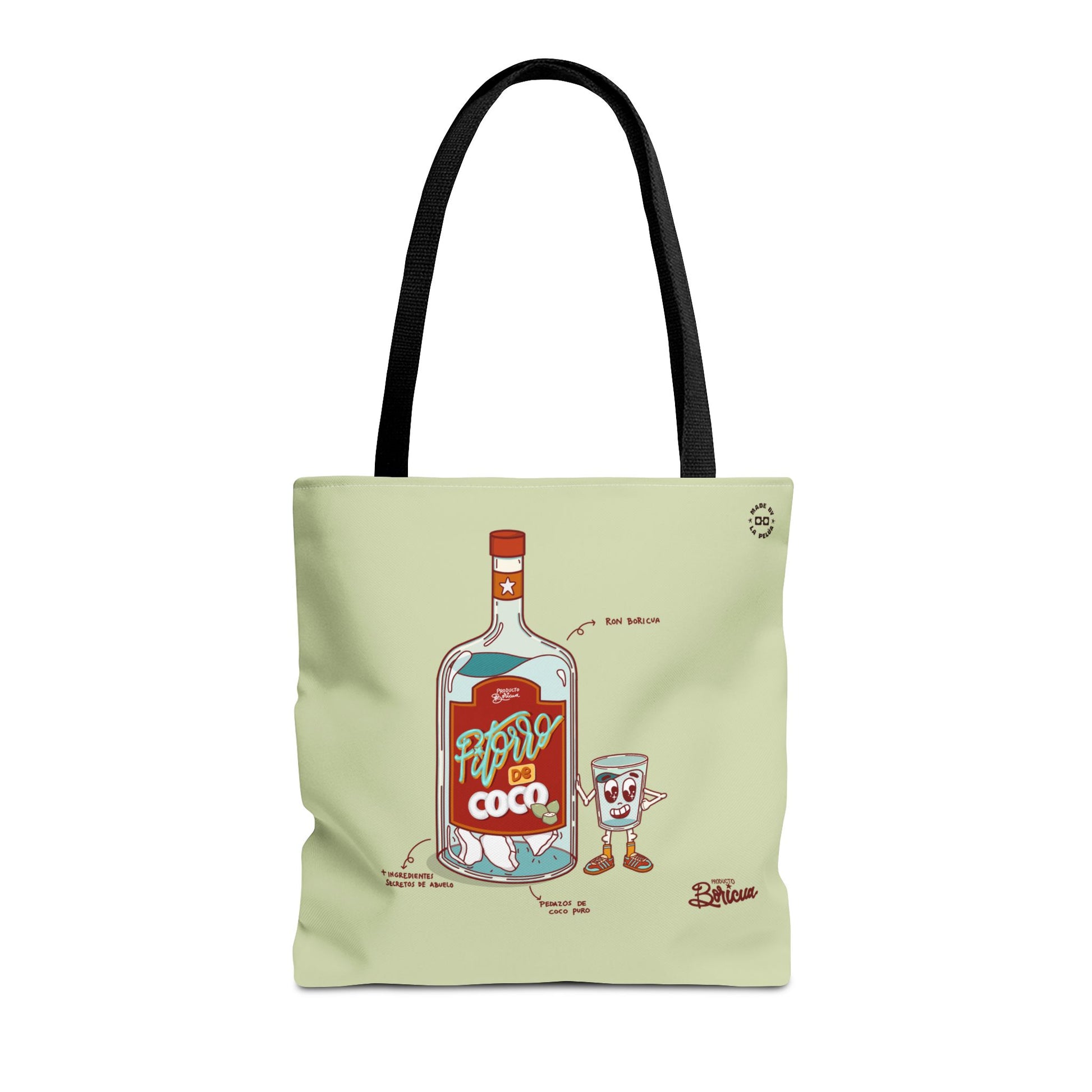 Pitorro de Coco - Bandera de Puerto Rico (Verde)