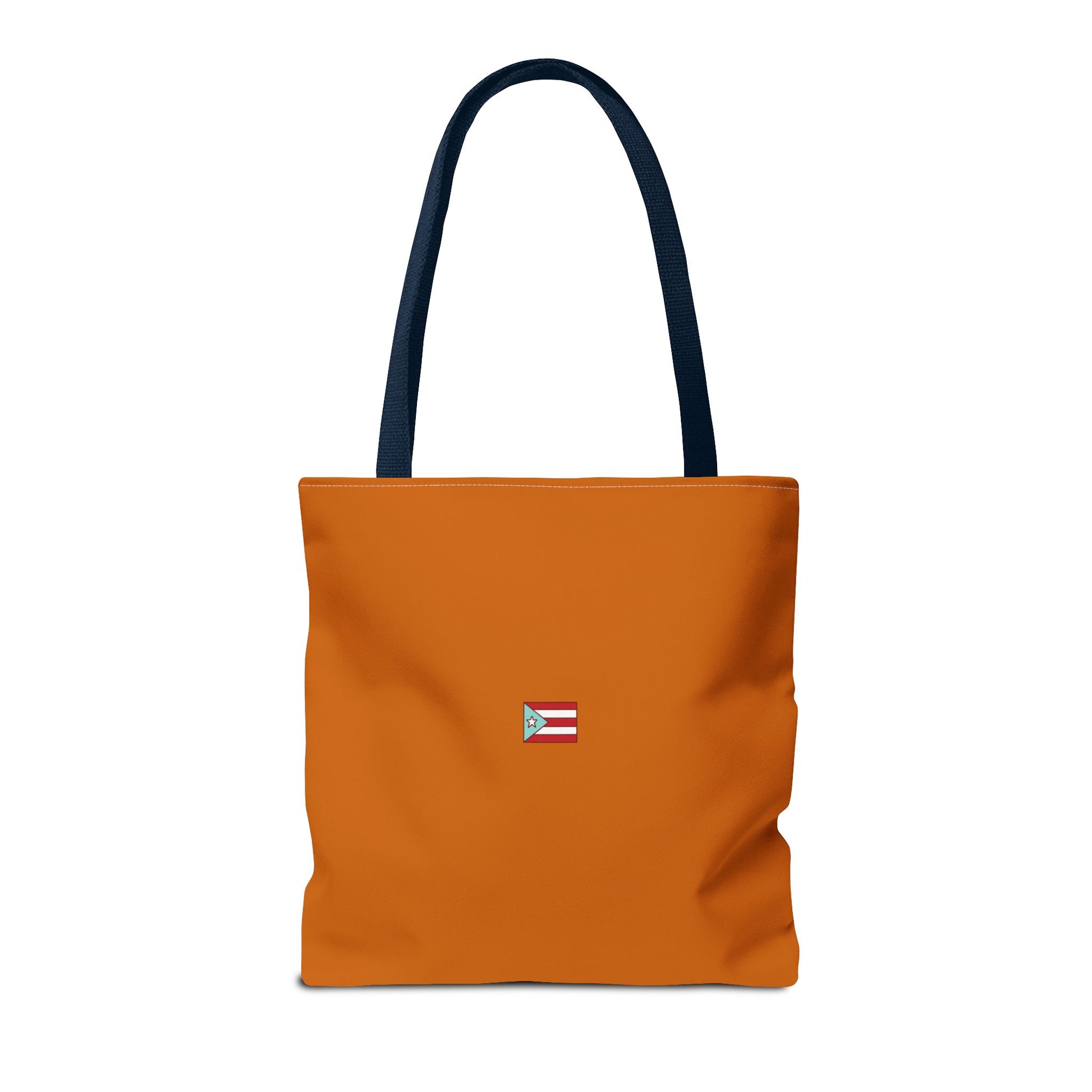 Voy a llevarte para PR Tote Bag - Bandera Puerto Rico (Anaranjado)