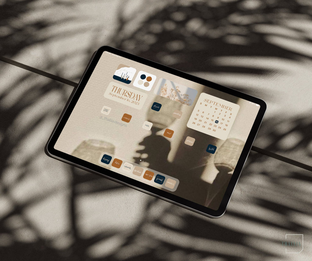Cozy Boho iPad iOS Pack