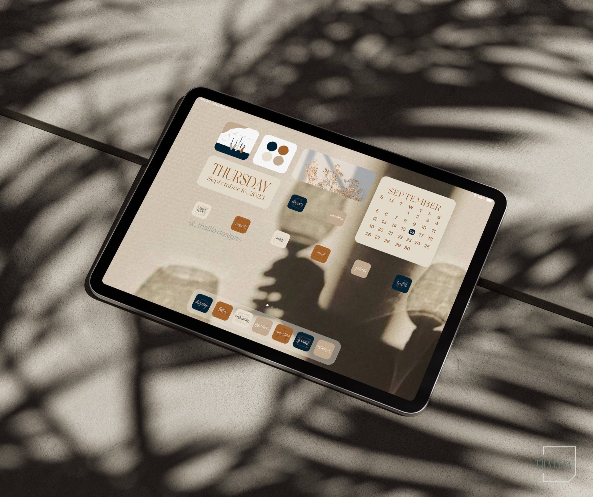 Cozy Boho iPad iOS Pack