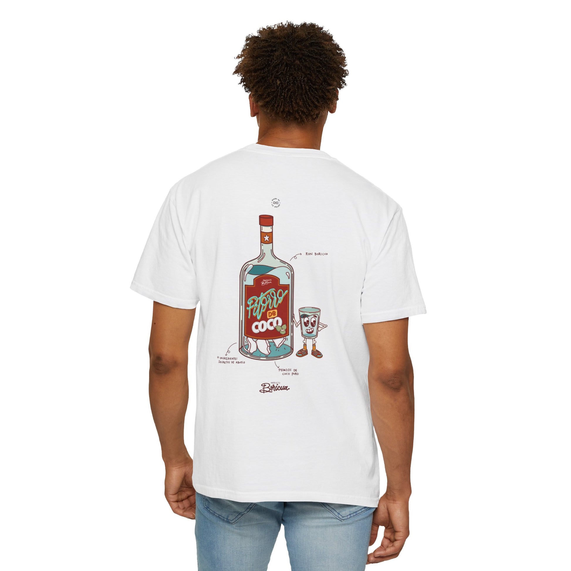 Pitorro de Coco - Boricua T-Shirt
