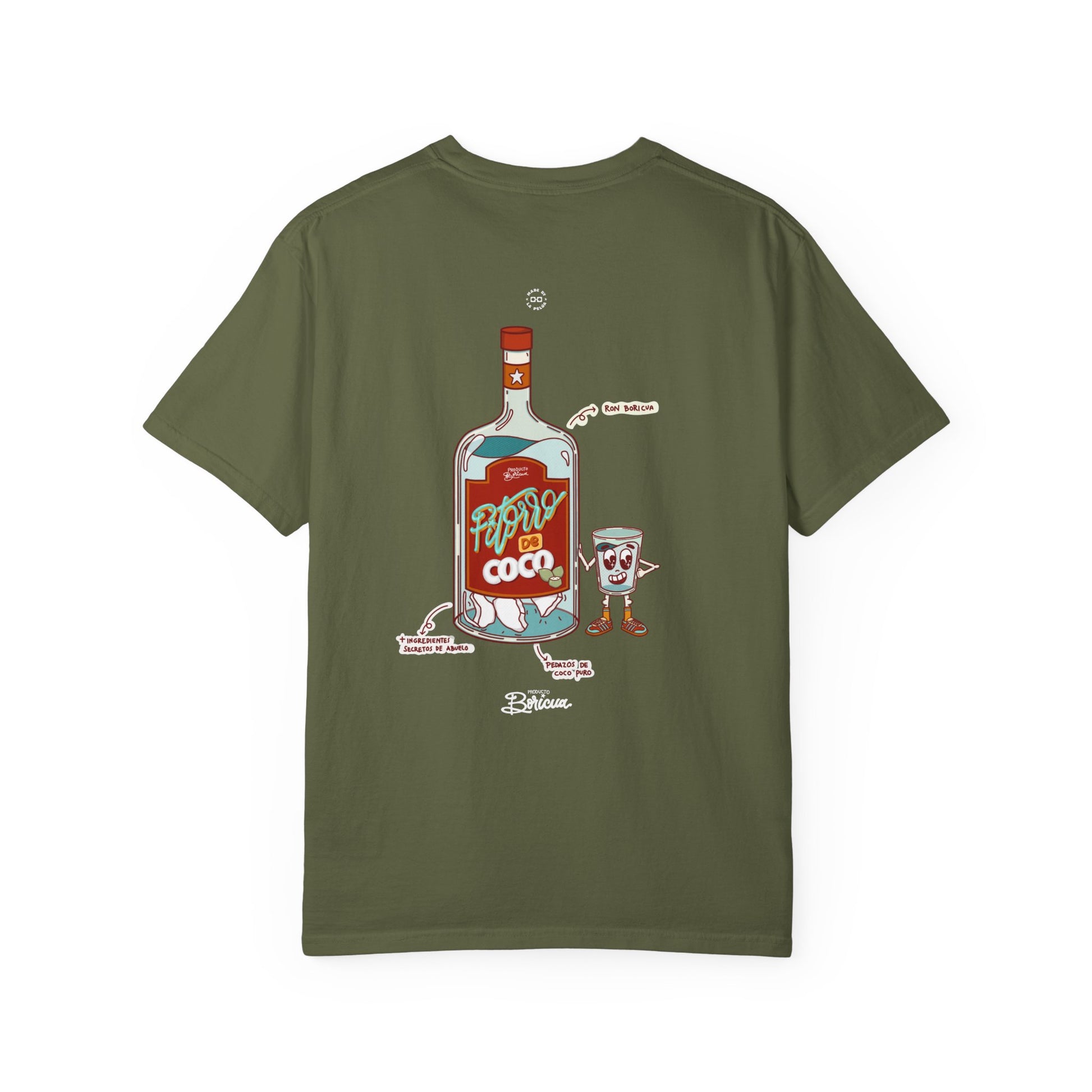 Pitorro de Coco - Boricua T-Shirt