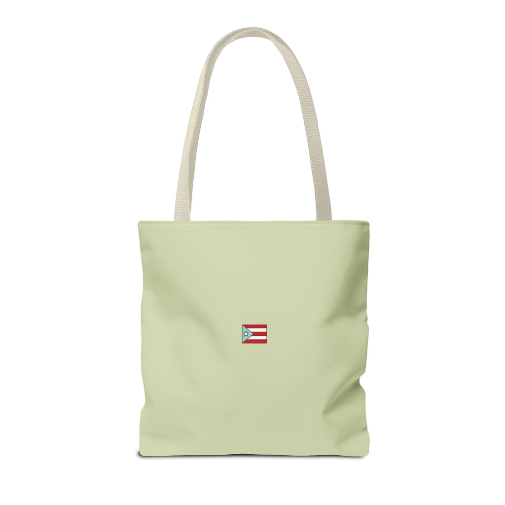 Concho Tote Bag - Bandera de Puerto Rico (Verde)