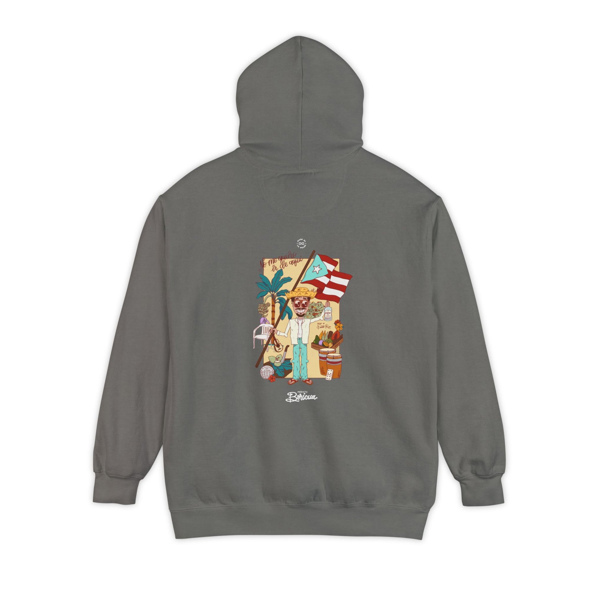 BB en La Mudanza - Bandera Puerto Rico Hoodie