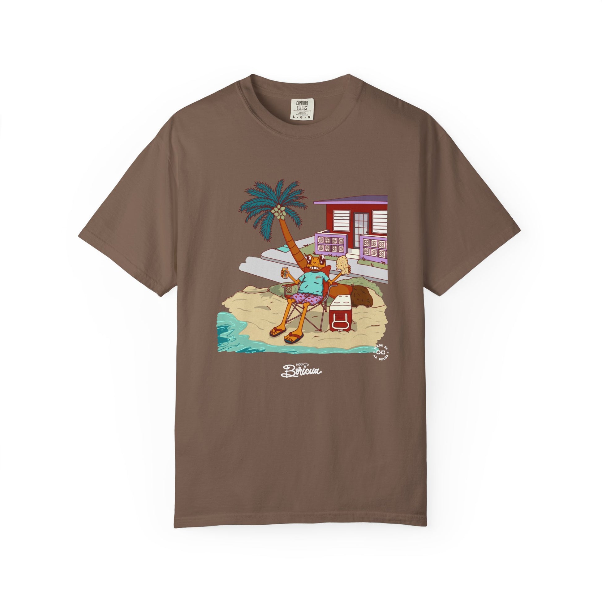 Concho en la playa en PR - T-Shirt