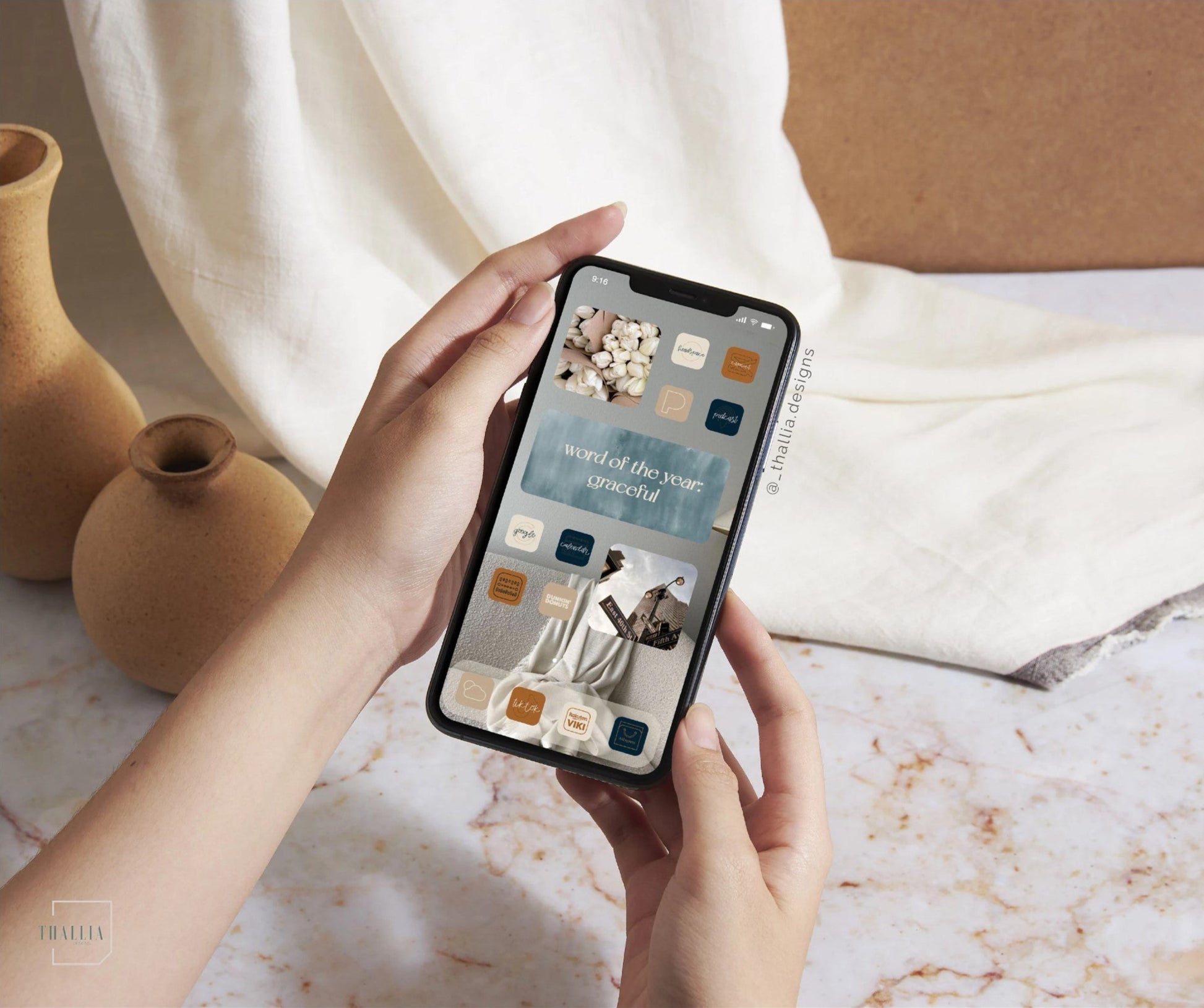 Cozy Boho iPhone iOS Pack
