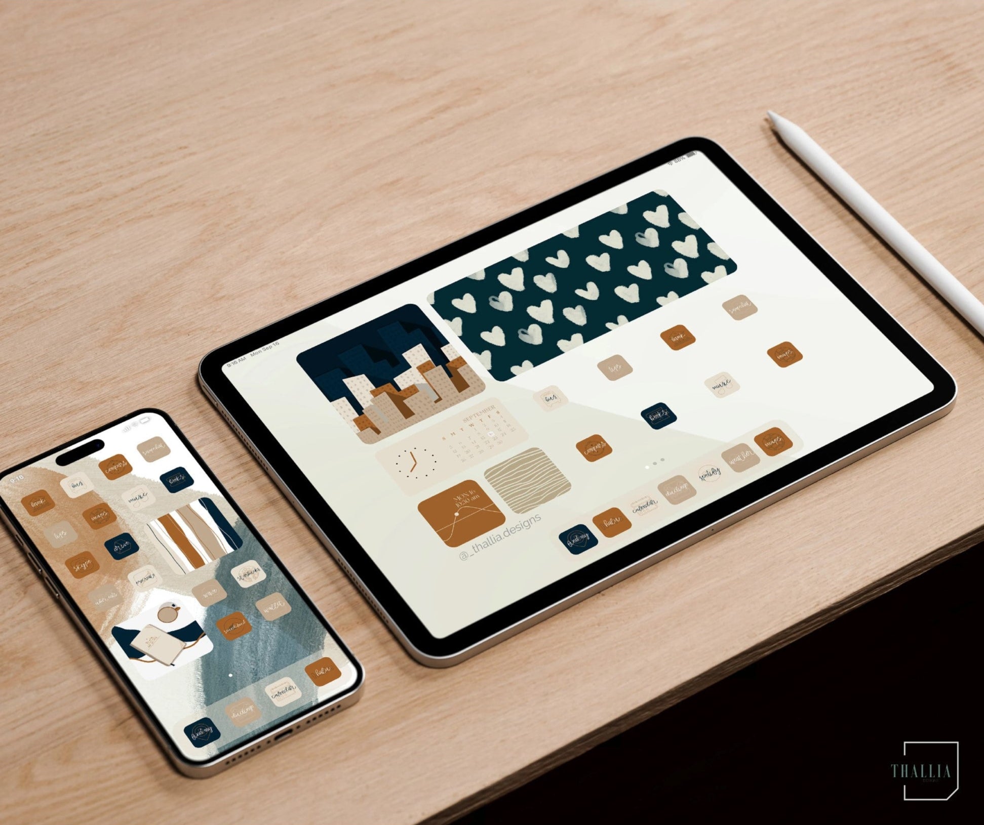 Cozy Boho iPad iOS Pack