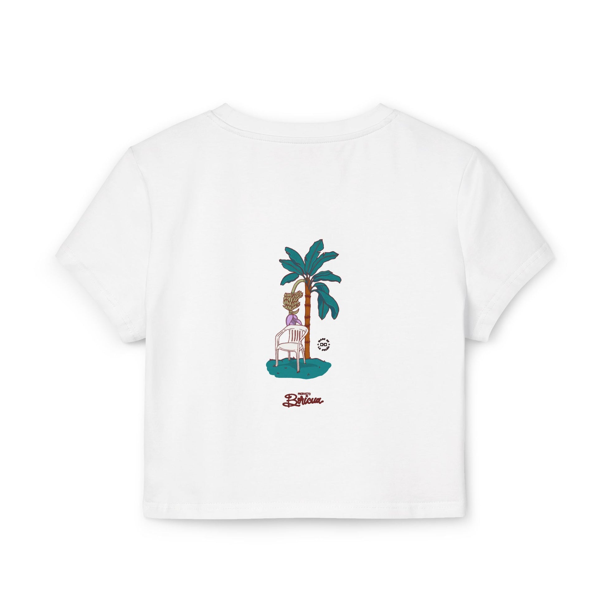 Mata de Plátano - Bandera de Puerto Rico Baby Tee