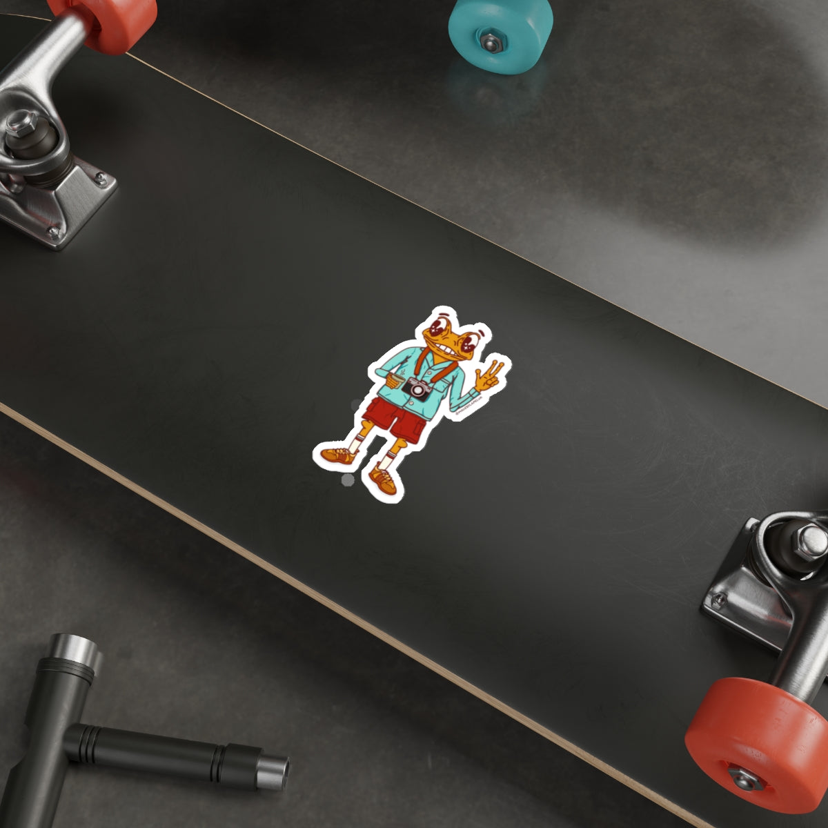 Concho - Die-Cut Sticker, Puerto Rico