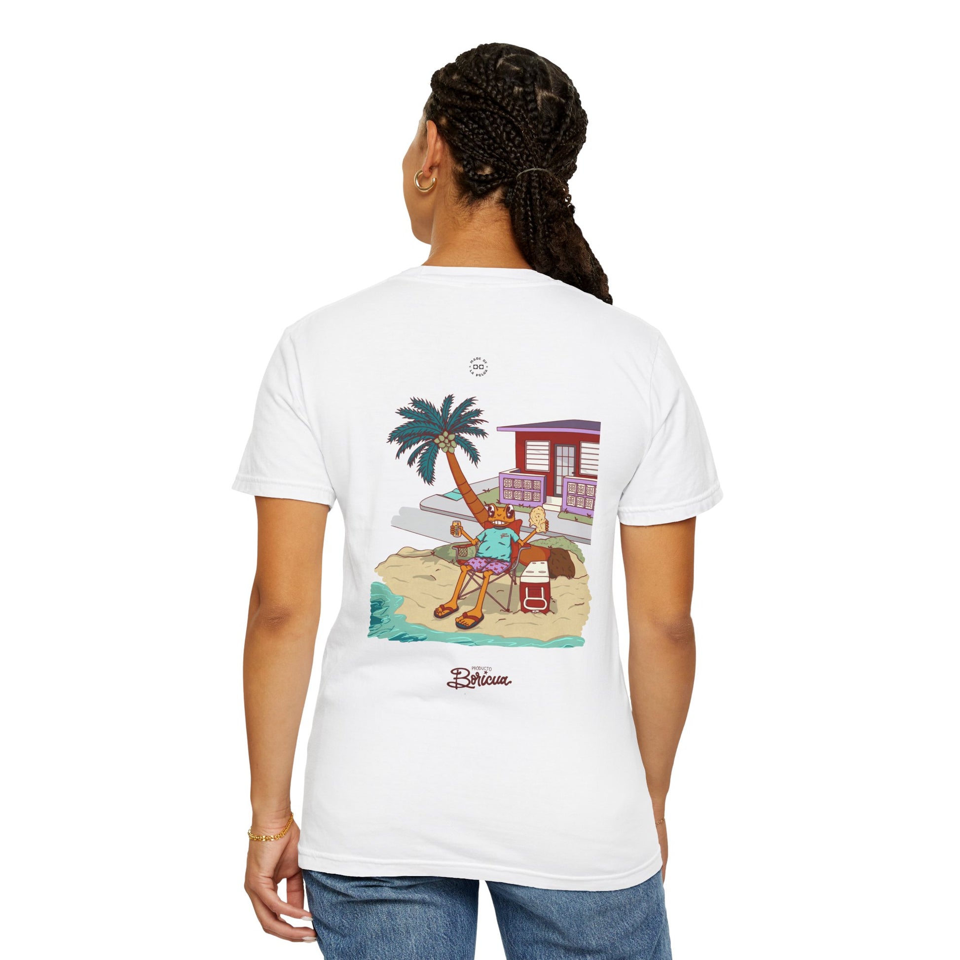 Concho en la playa en PR - Puerto Rico T-Shirt