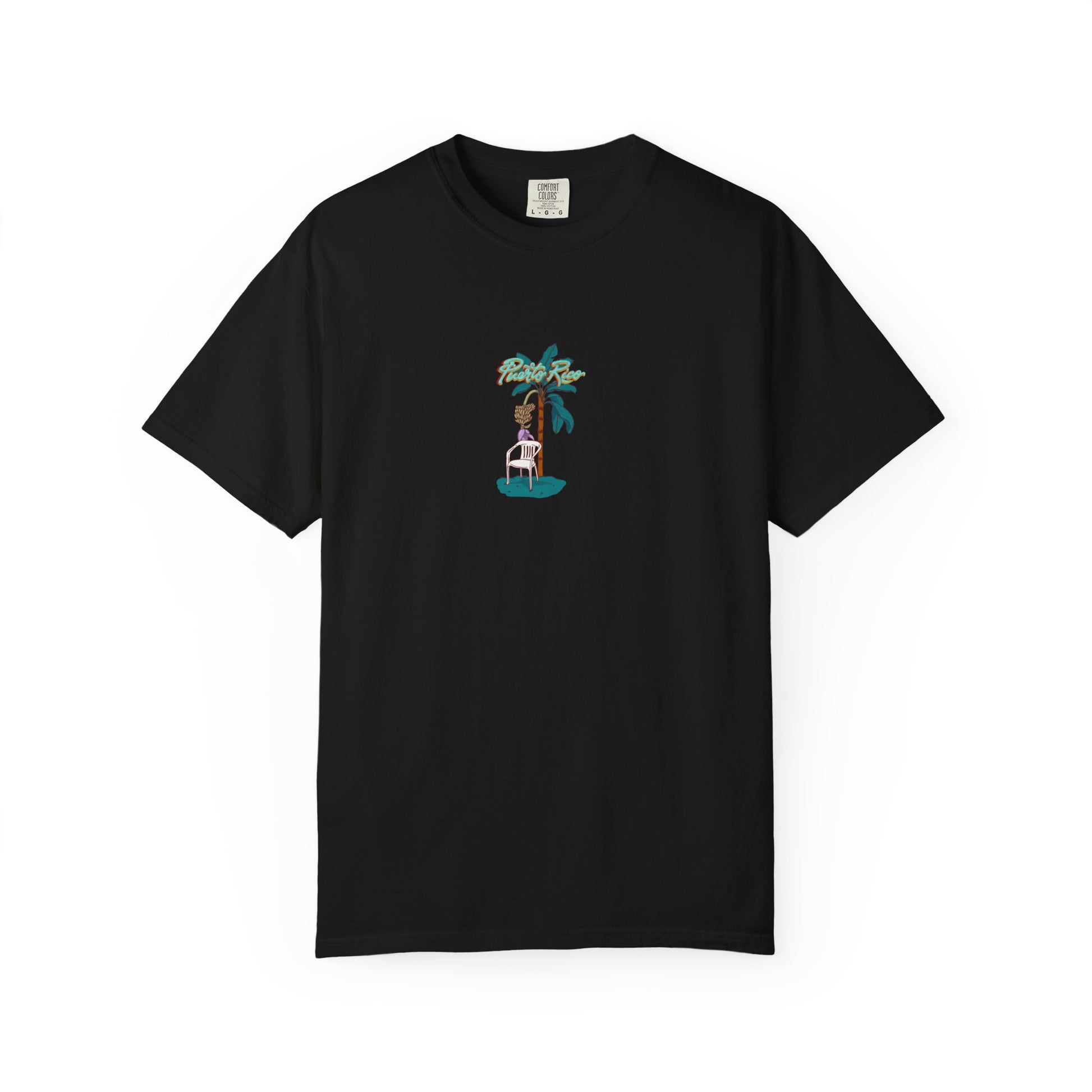 Mata de Plátano con Puerto Rico - T-Shirt