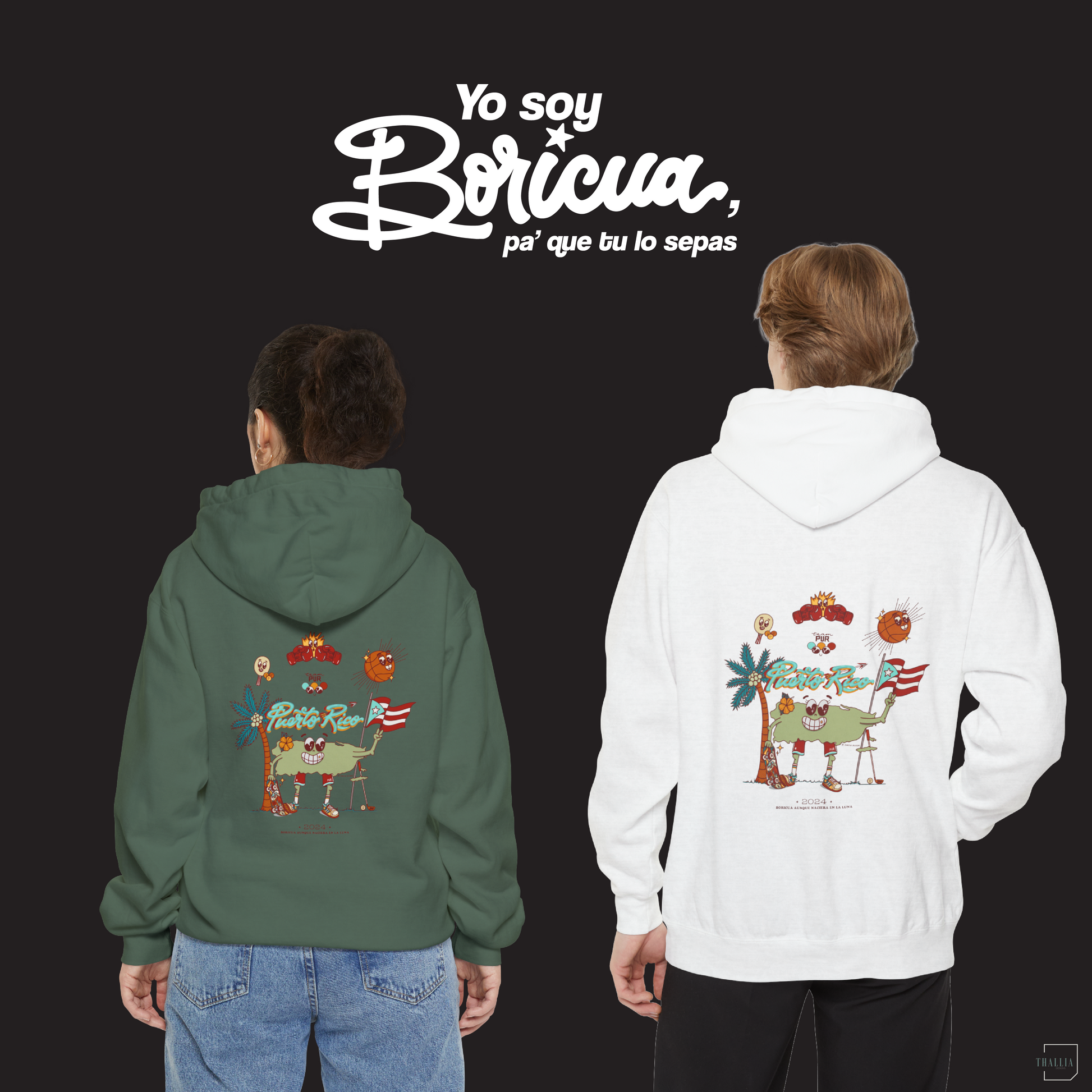 Puerto Rico Hoodie (Juegos Atléticos  2024)