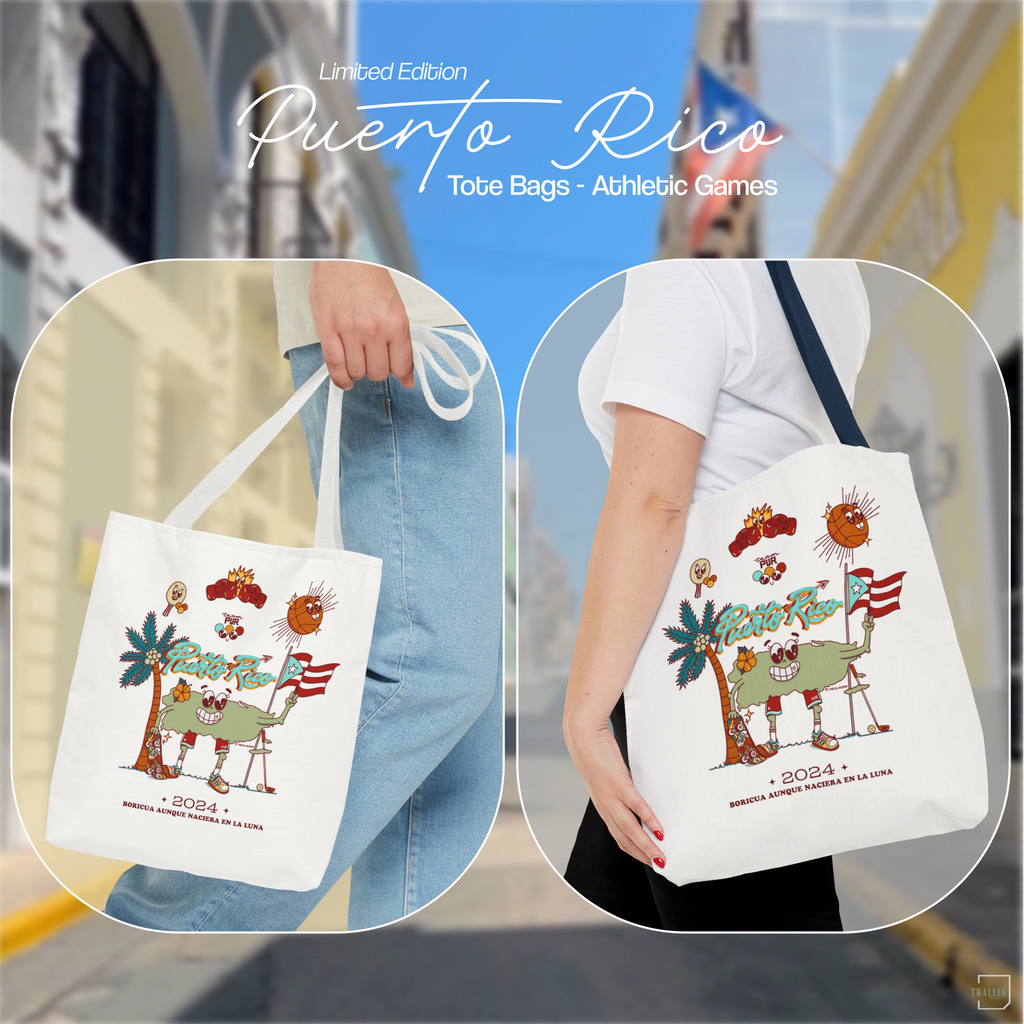 Puerto Rico Tote Bag Juegos Atléticos 2024