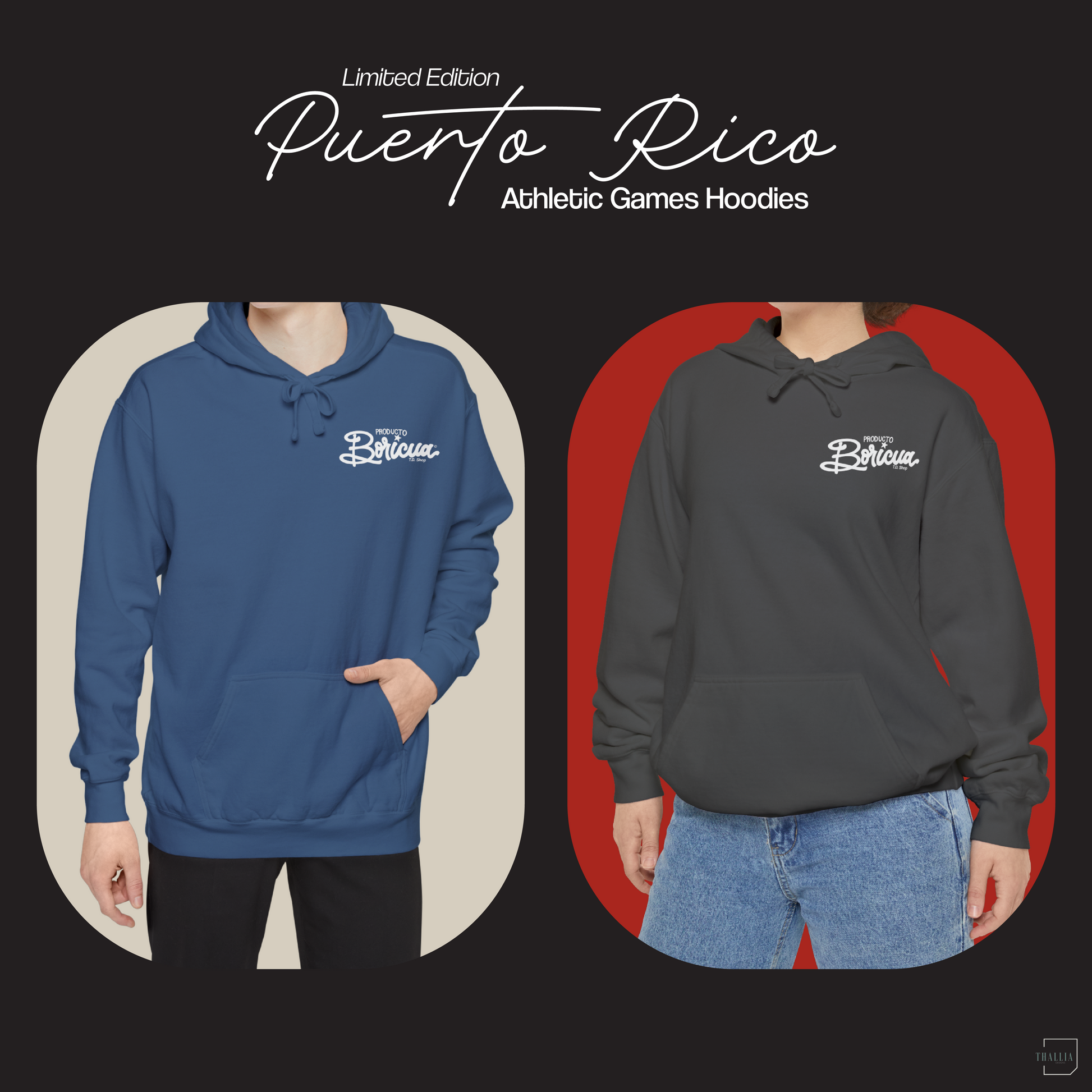Puerto Rico Hoodie (Juegos Atléticos  2024)