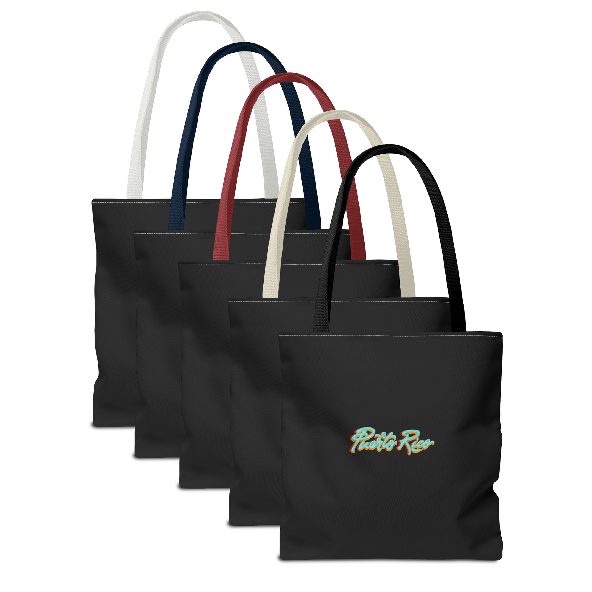 BB en La Mudanza Tote Bag - Puerto Rico (Negro)
