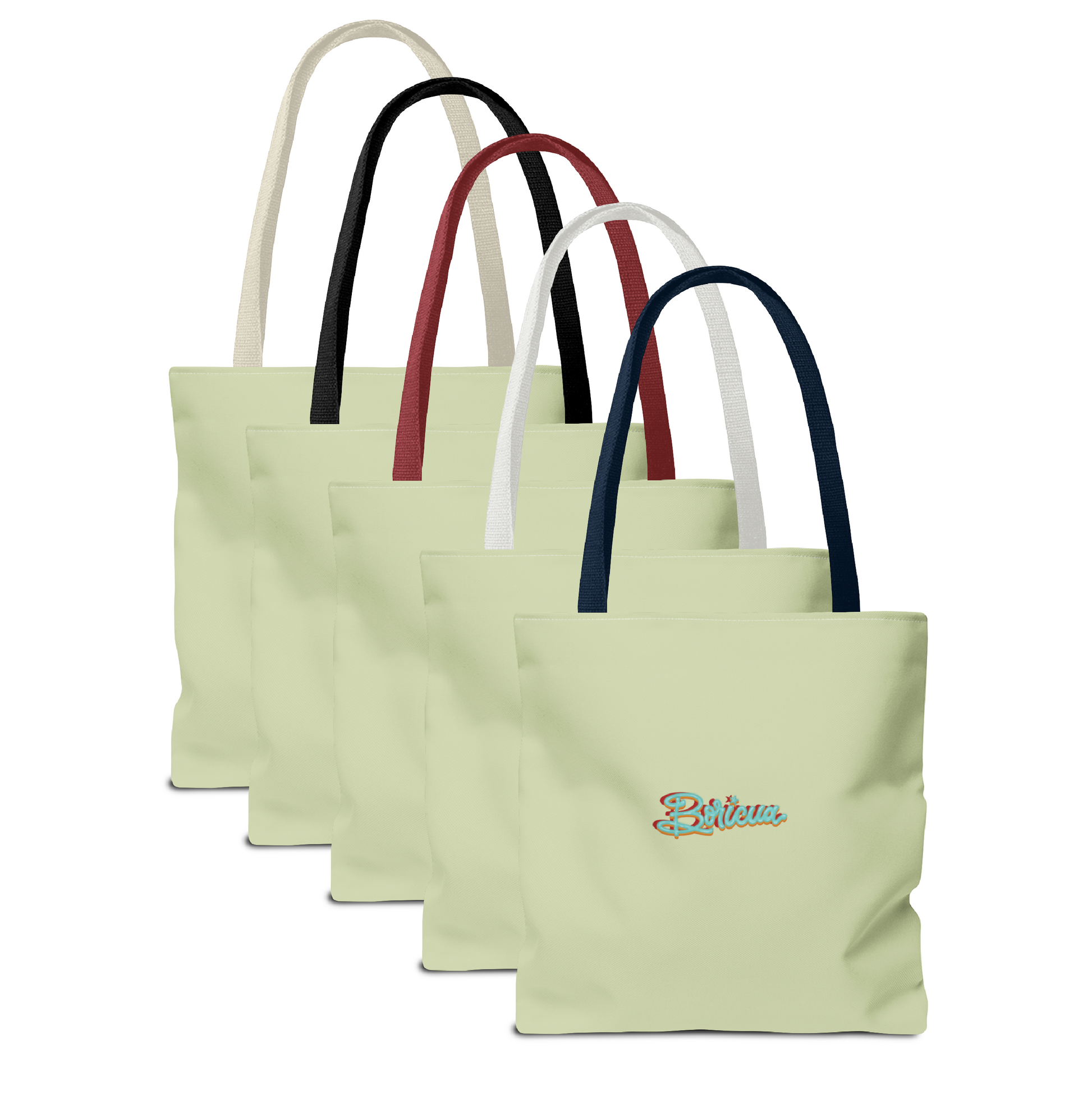 BB en La Mudanza Tote Bag - Boricua (Verde)
