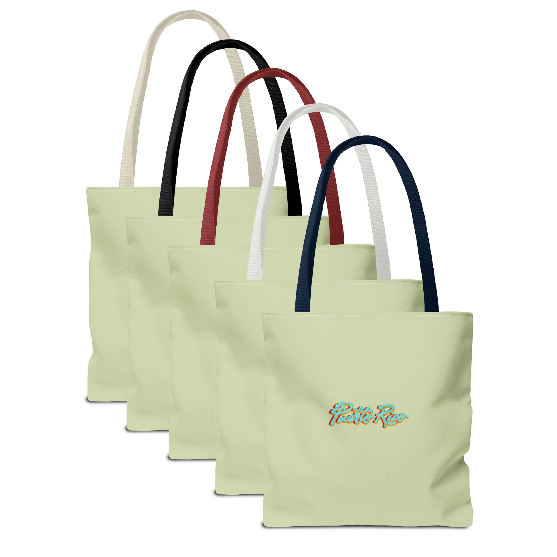 BB en La Mudanza Tote Bag - Puerto Rico (Verde)